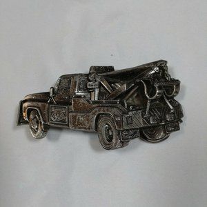 AAA Emergency Service Tow Truck Belt Buckle 1981 Stock 8116